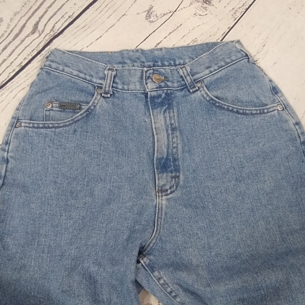 Lee riveted 80s tapered leg mom jeans - Picture 3 of 5